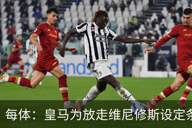 每体：皇马为放走维尼修斯设定条件 报价不得低于1.6亿欧